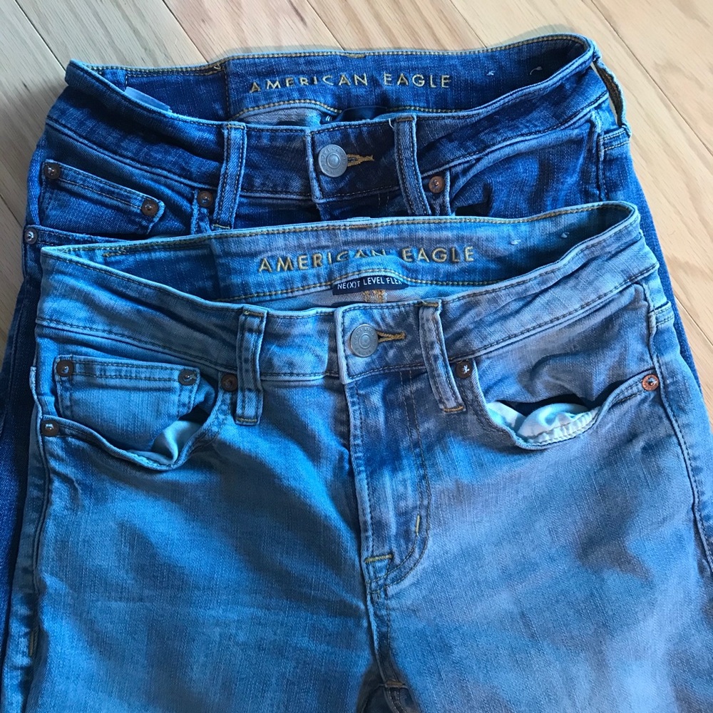 American Eagle skinny jeans